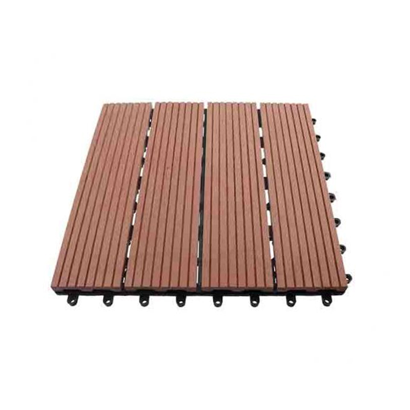 SRL-TILE 300*300 мм Противоскользящая блокирующая напольная плитка для патио WPC